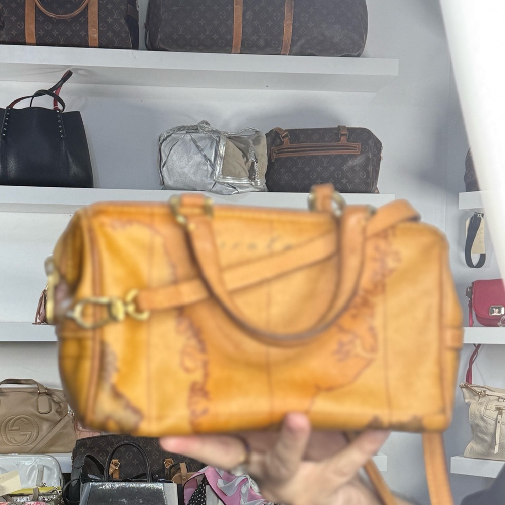 alviero martini  mini boston bag wt strap